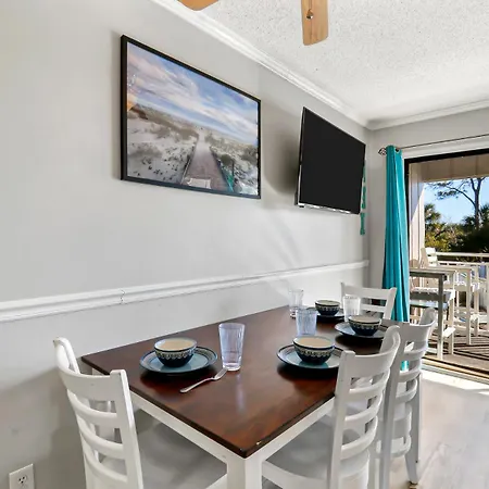 Ocean Dunes Villas #111, Beach Condo In Coligny Beach, 43 S Forest Beach Dr, Hilton Head Sc, Oceanfront Condo, Heated Pool, By Vacation Rental Hhi-2